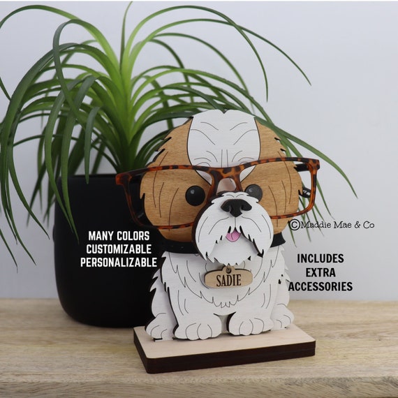 Shih Tzu Cartoon Glasses/Sunglasses Case Shih Tzu Cartoon Glasses/Sunglasses Case