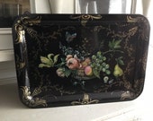 Large Enamel Toleware