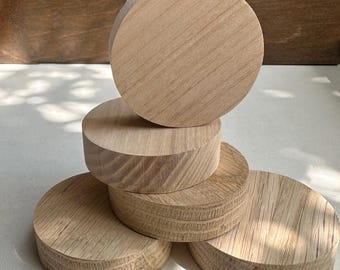 Smooth Wood Slices 2": Rustic DIY Crafts & Wedding Favors
