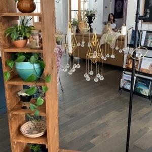 DIY rustiek kledingrek | Plantenstandaard | Boho