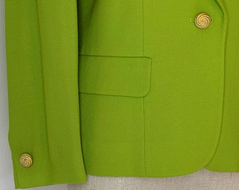plus size lime green blazer