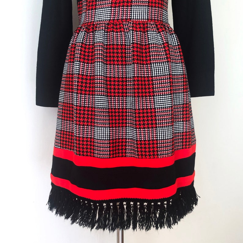 red and black plaid robe womens