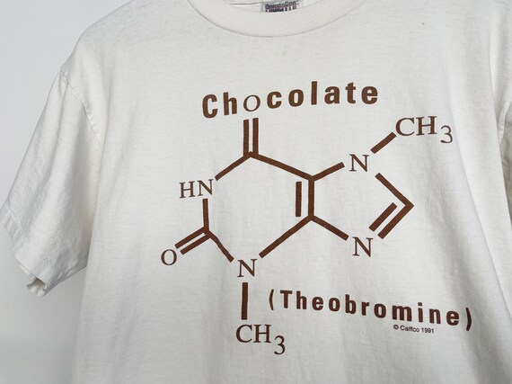 Chocolate Molecule Theobromine T-Shirt Chocolate Molecule Theobromine T-Shirt
