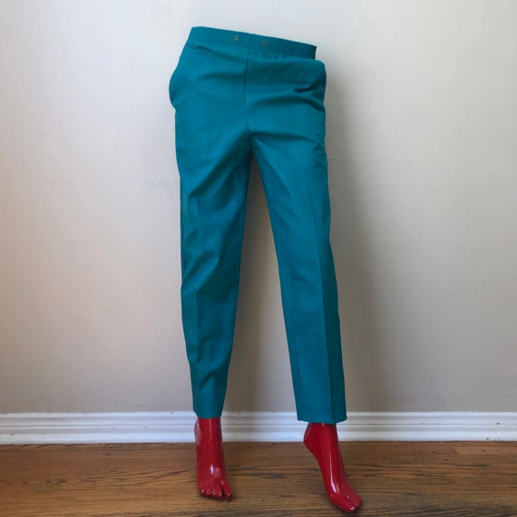 Vintage teal pants - image 1