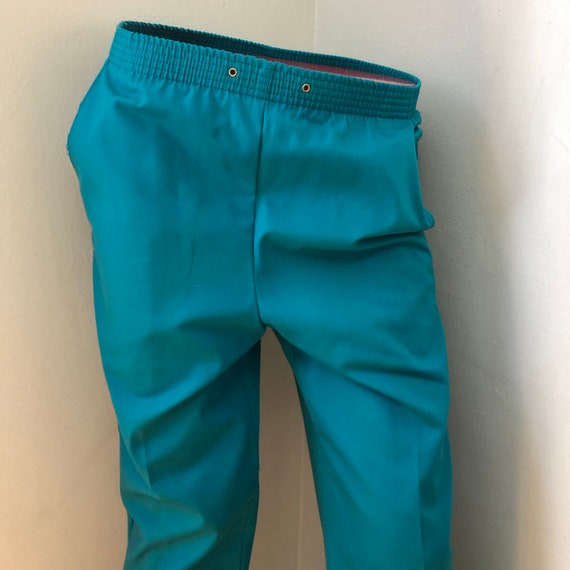 Vintage teal pants - image 2