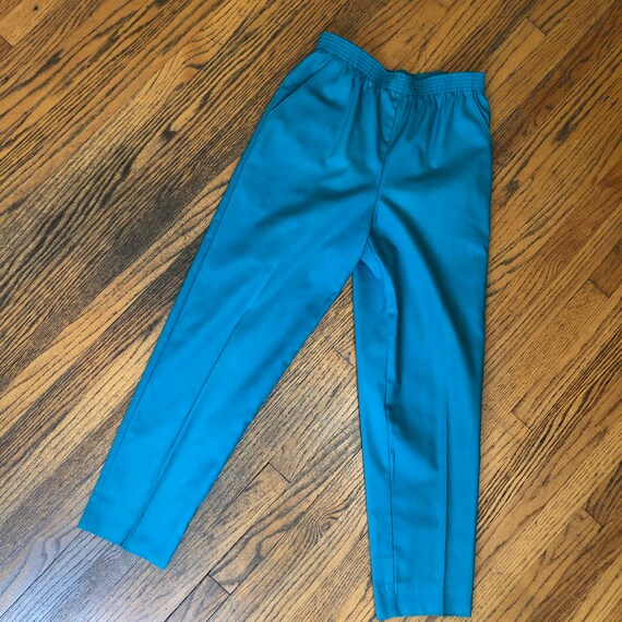 Vintage teal pants - image 6