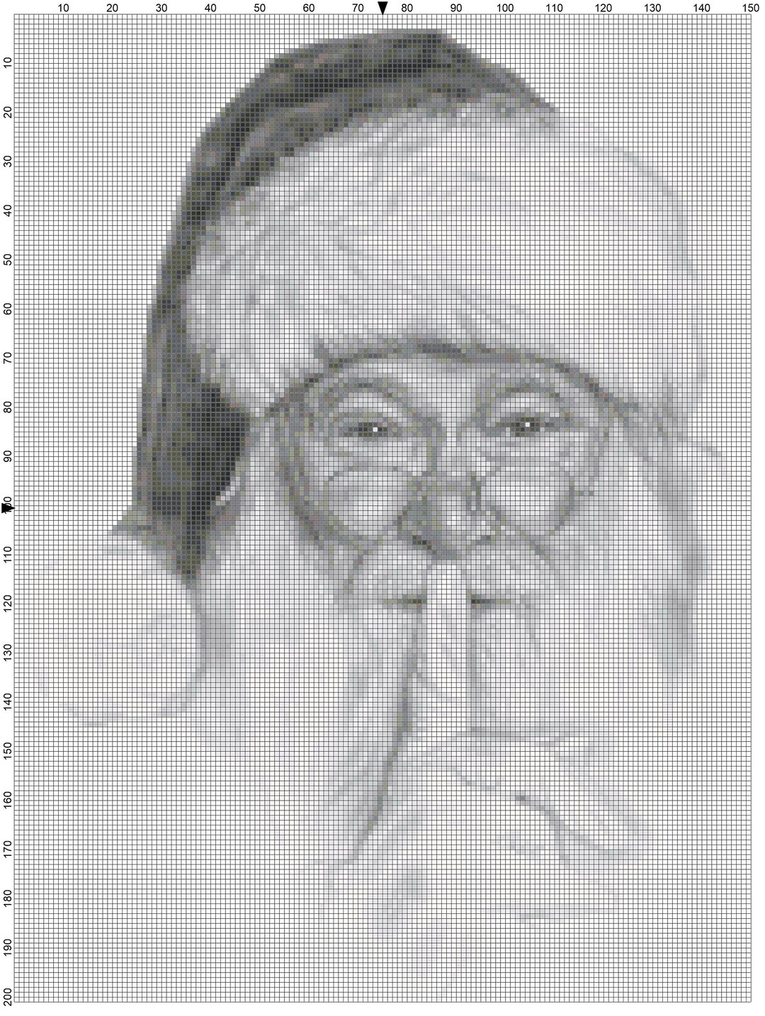 Santa's Secret Counted Cross Stitch Pattern, Santa Claus, Christmas ...