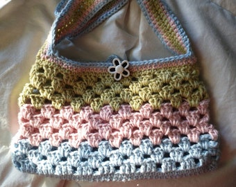 Sherbet Crochet Shoulder Bag Pattern, y2k fashion