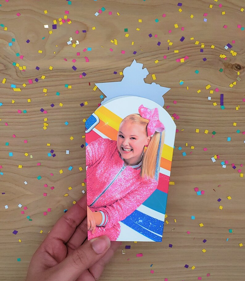 JOJO SIWA Candy Box / jojo siwa rainbow Favor Box / Custom Etsy