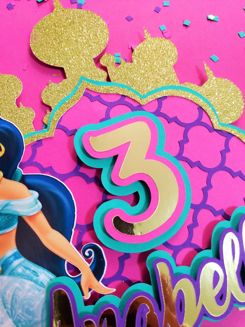 Download Princess Jasmine cake topper / Aladdin cake topper ...