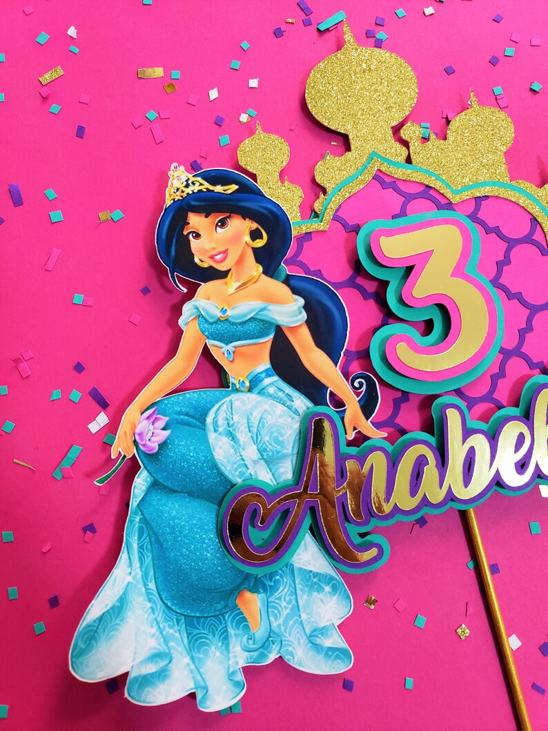 Free Free 306 Printable Princess Jasmine Cake Topper SVG PNG EPS DXF File