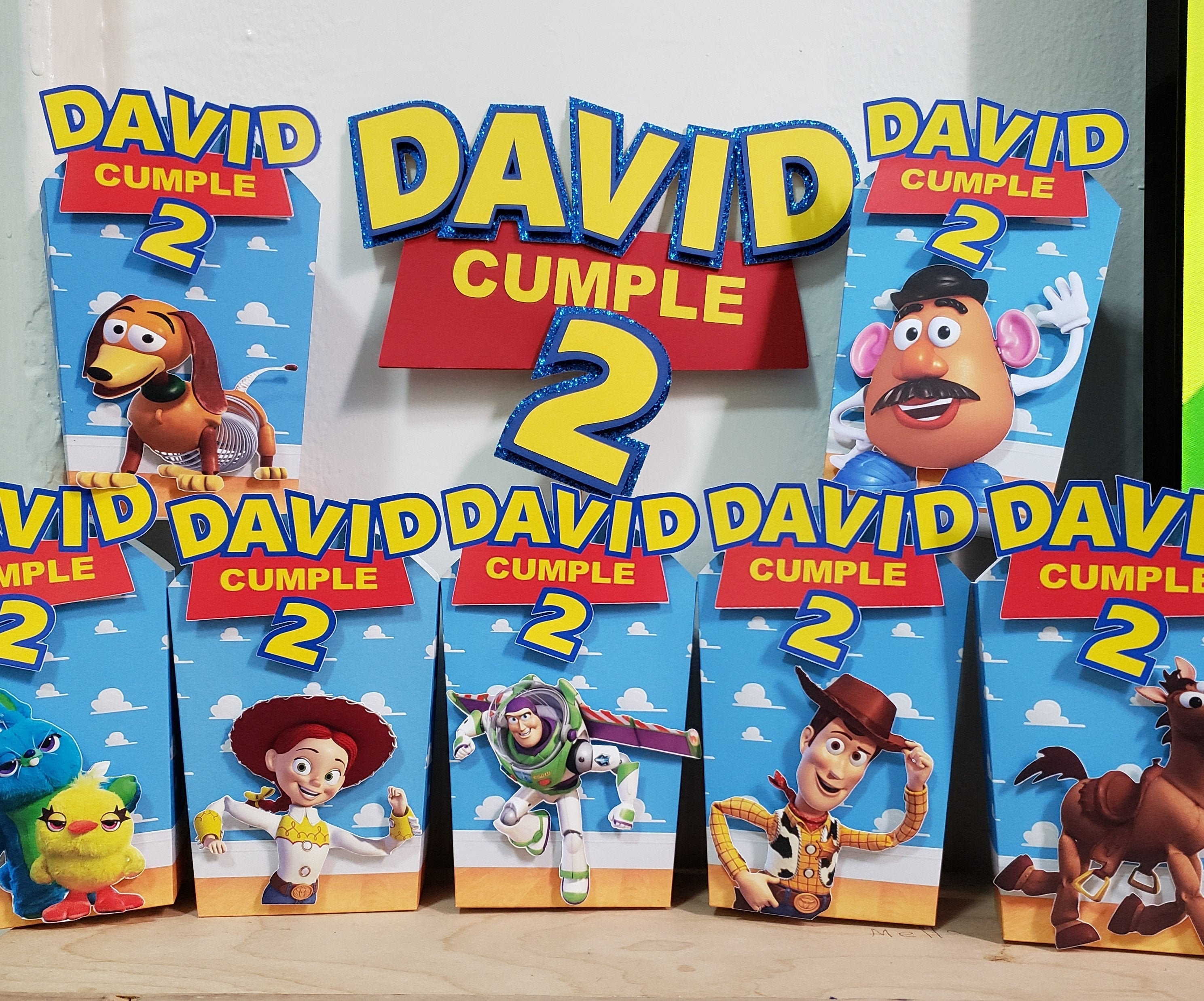 Toy Story Candy Box / juguete historia Favor Box / Custom Etsy