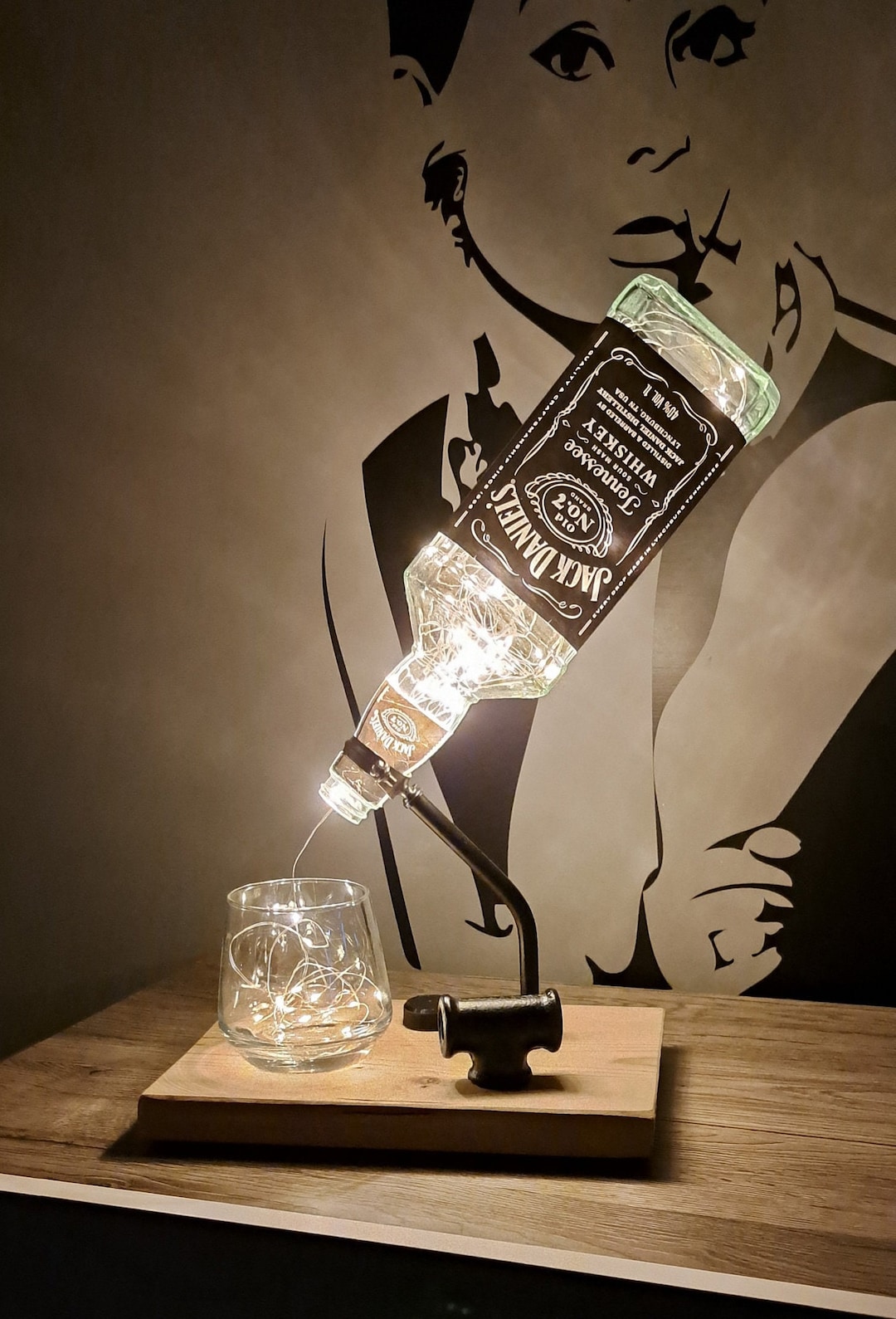 Jack Daniel's Lamp - Etsy