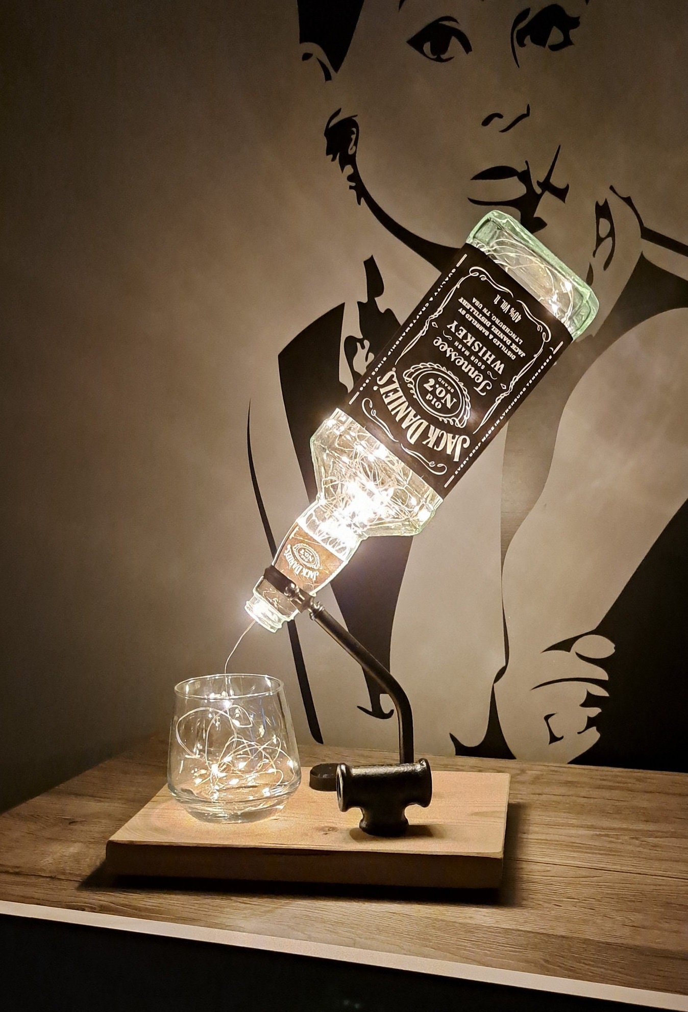 Jack Daniel's Lamp - Etsy