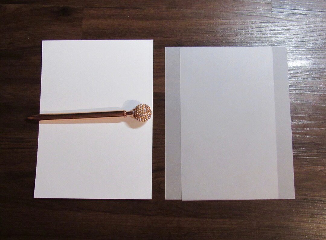 20 5x7 Cut 28lb. Translucent Vellum Inserts Overlays Invitation Wedding