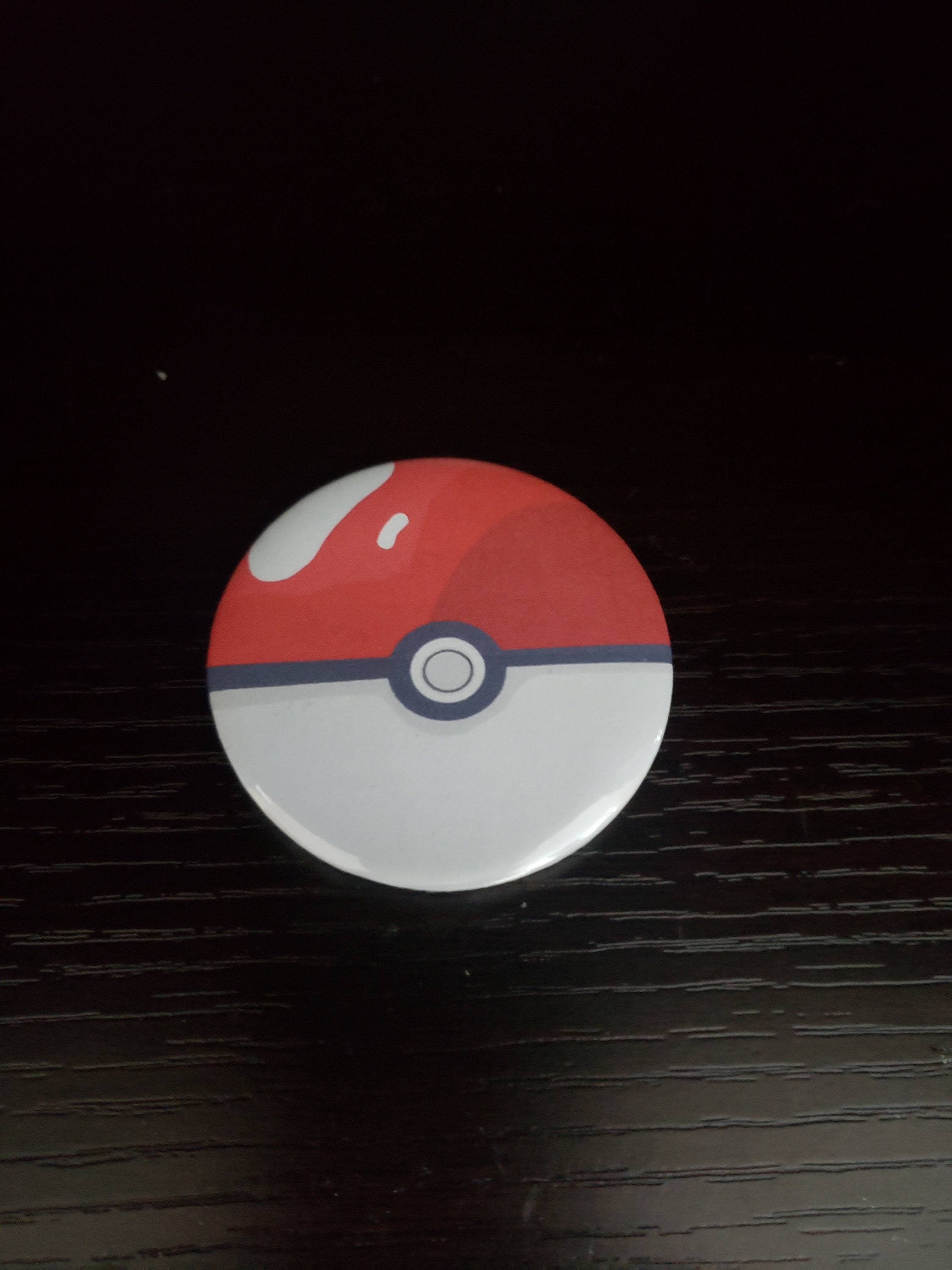 Pokeball Fan-art badge pin set | Etsy