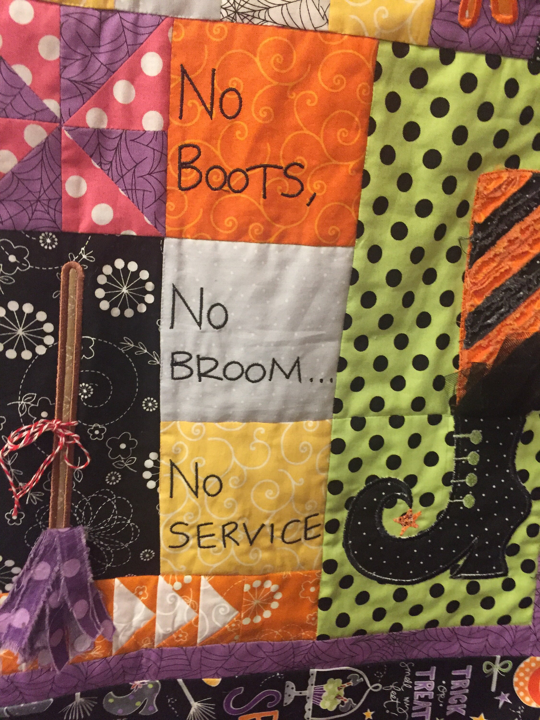 Halloween Display Quilt Bakery Etsy