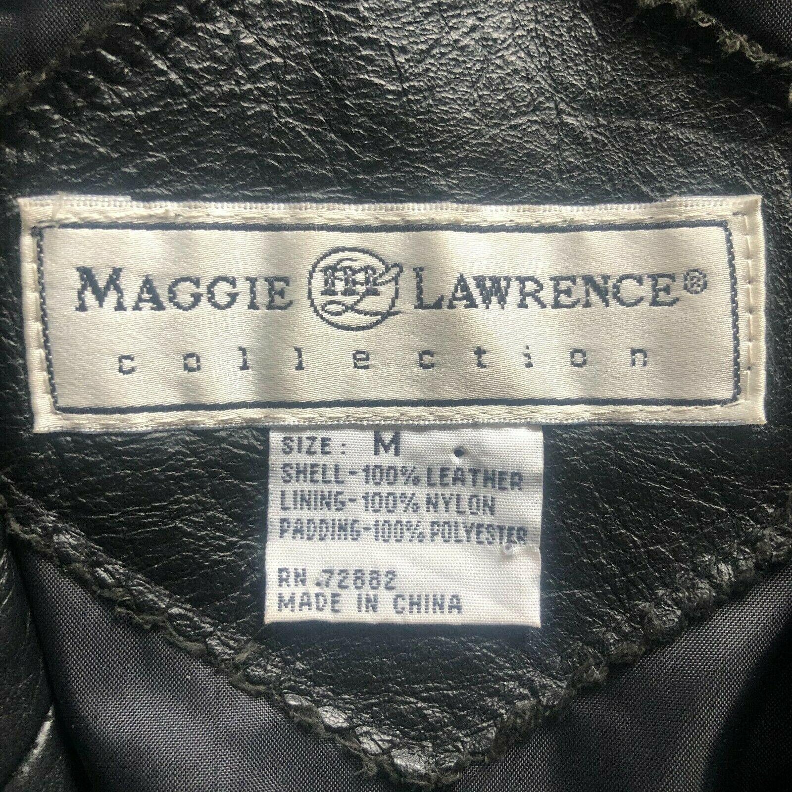 Vintage Maggie Lawrence Collection Cinched Waist Black Leather Etsy