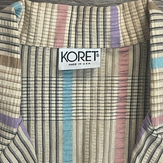 90s IDOL Jacket Seersucker Jacket