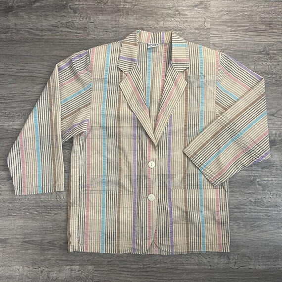 90s IDOL Jacket Seersucker Jacket