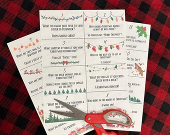 Printable Family Jokes Advent Calendar - 24 groan-inducing puns :)