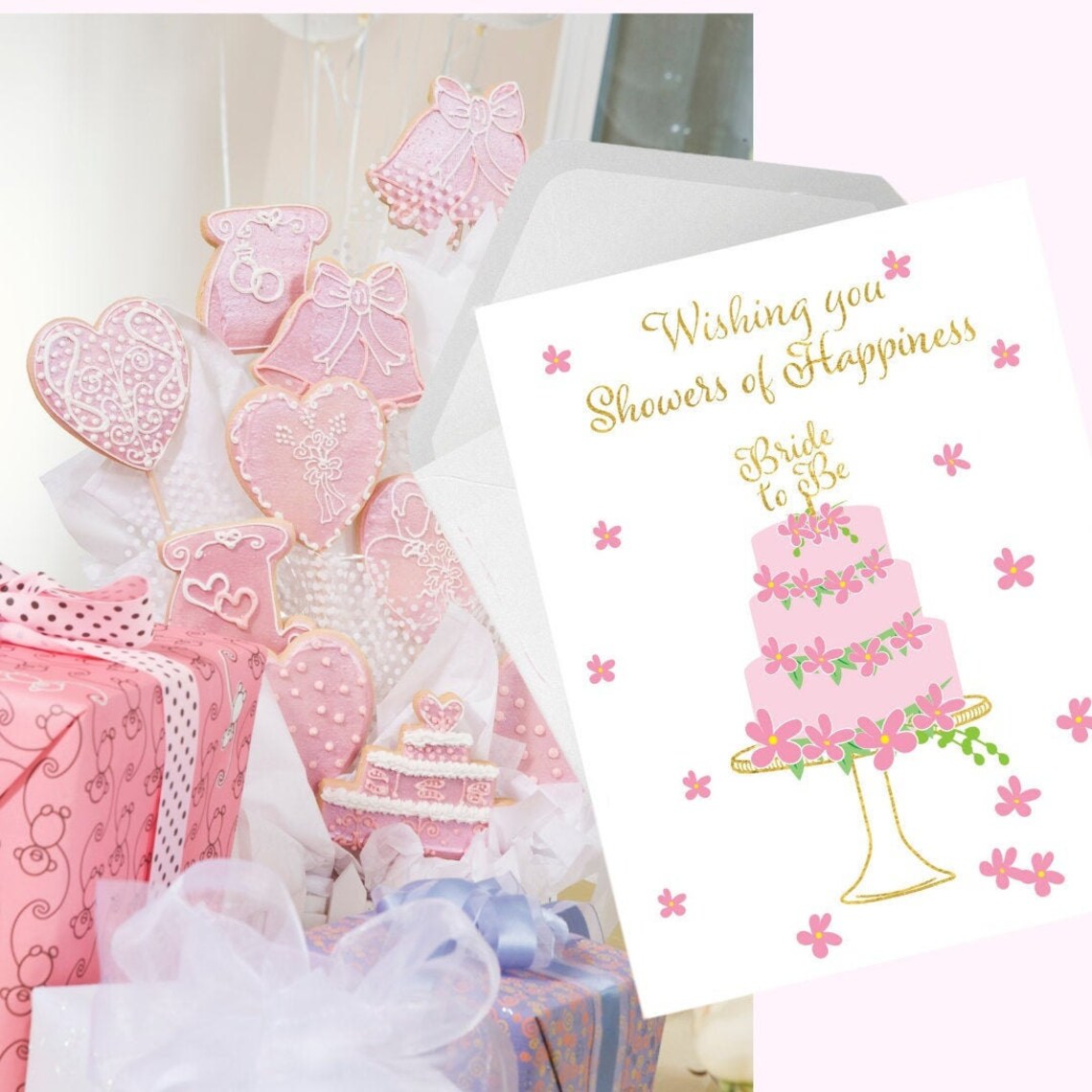 Bridal Shower Card Bridal Shower Gift Bride Gift Bridal Shower Etsy