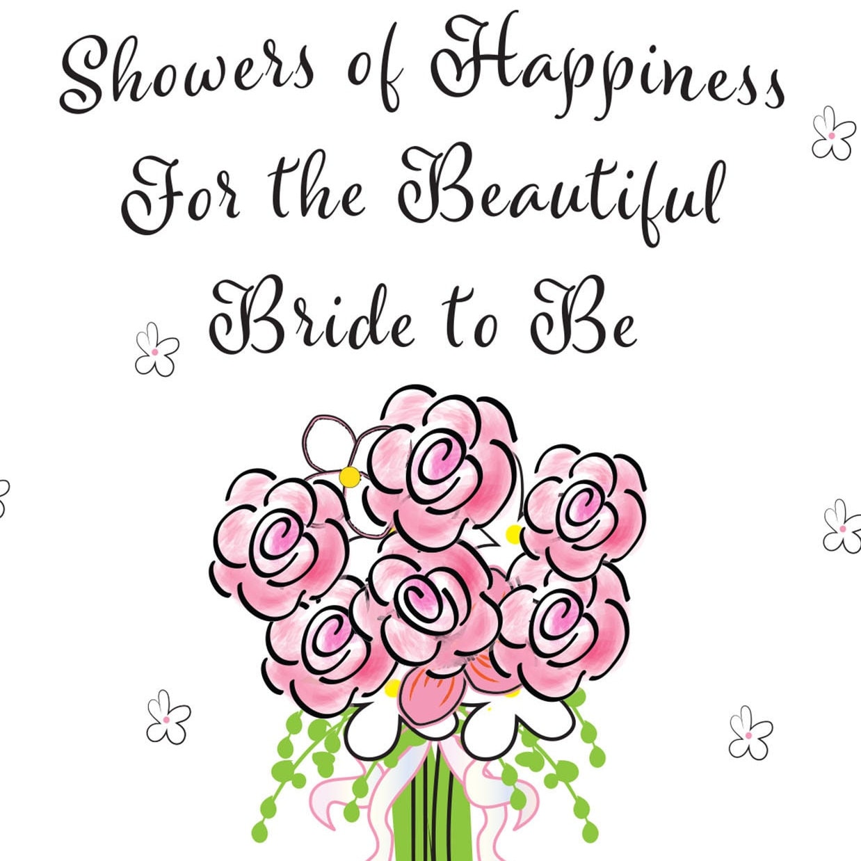 Bridal Shower Card Bridal Shower Gift Bride Gift Bridal Shower Etsy