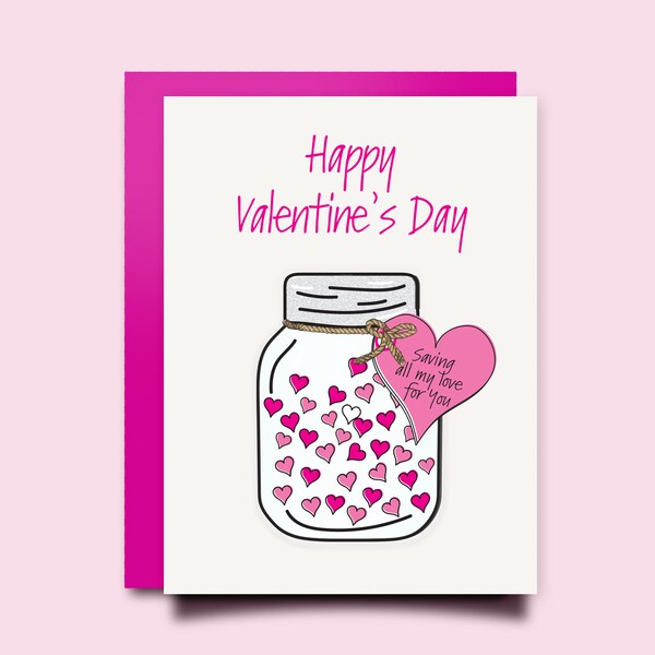 Valentine Card for Her - Etsy
