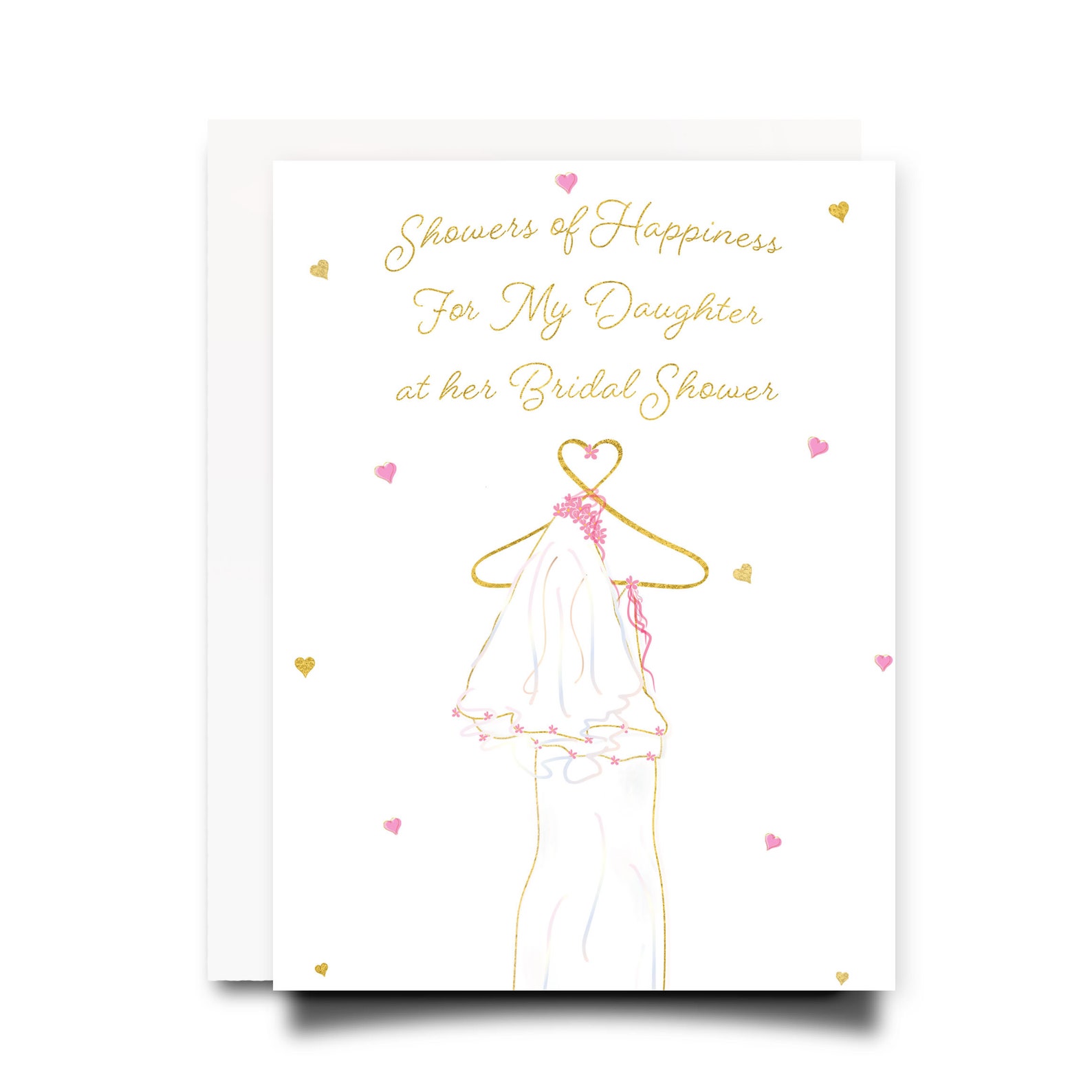 Bridal Shower Card for Daughter Bridal Shower Card Bride Gift Etsy