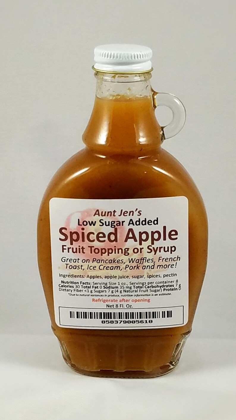 Fruit Syrups and Toppings Etsy