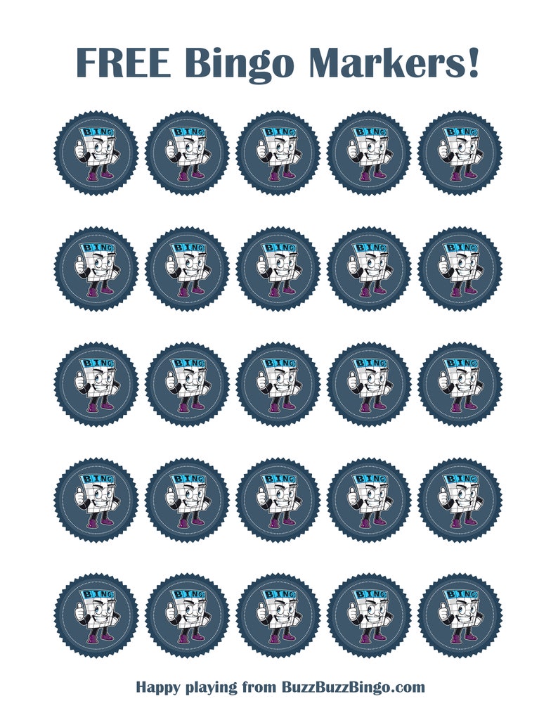 Over the Hill Bingo Cards - 100 Pages - Download and Print Bingo ...