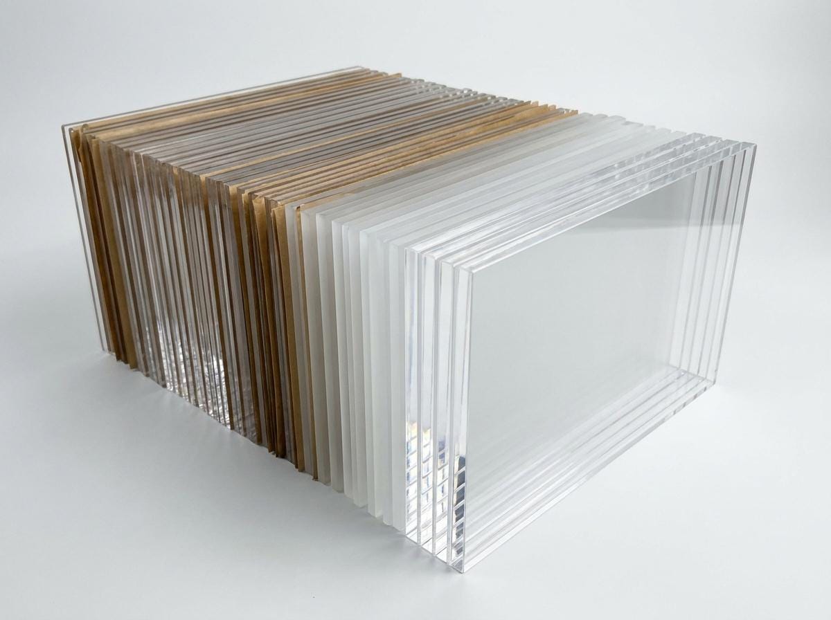 40 Clear Cast Acrylic Sheets- 11”x7” - Limited Boxes Available. - Etsy