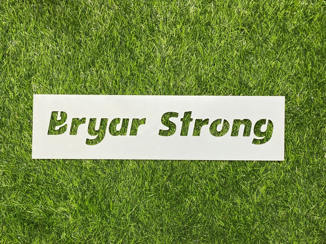 Custom Stencil Spotlight Font Reusable Mylar 7 Mil or 10 Etsy