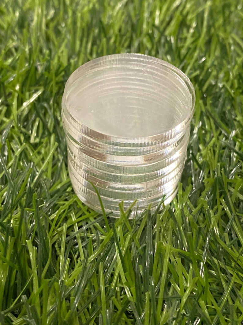 Lot of Acrylic Round Shape for Crafting and Projects. Custom - Etsy