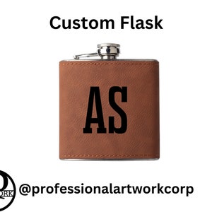 Saddle Collection 6oz Hip Flask Custom