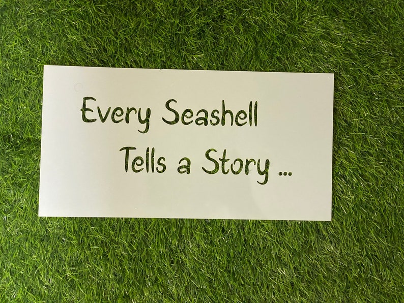 Custom Stencil - Adetar font - Reusable Mylar - 10 mil image 2