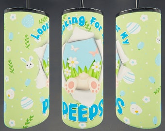 Looking For My Peeps (Blue) 20oz Tumbler Digital Design