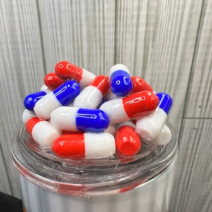 Pills FITS ONLY 20oz  Straight Skinny Tumblers