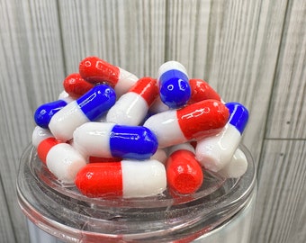 Pills FITS ONLY 20oz  Straight Skinny Tumblers