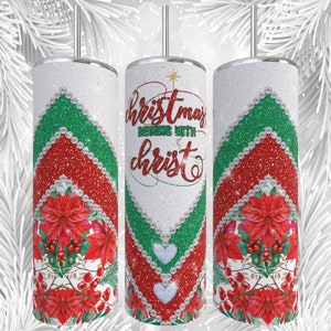 Christmas Christ 20oz Tumbler Digital Design