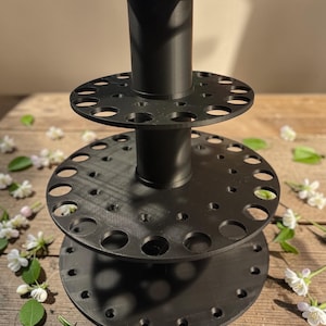 3D Printed 42 Ct Pen Display that Spins Holds Large Pens ASSEMBLY REQUIRED!