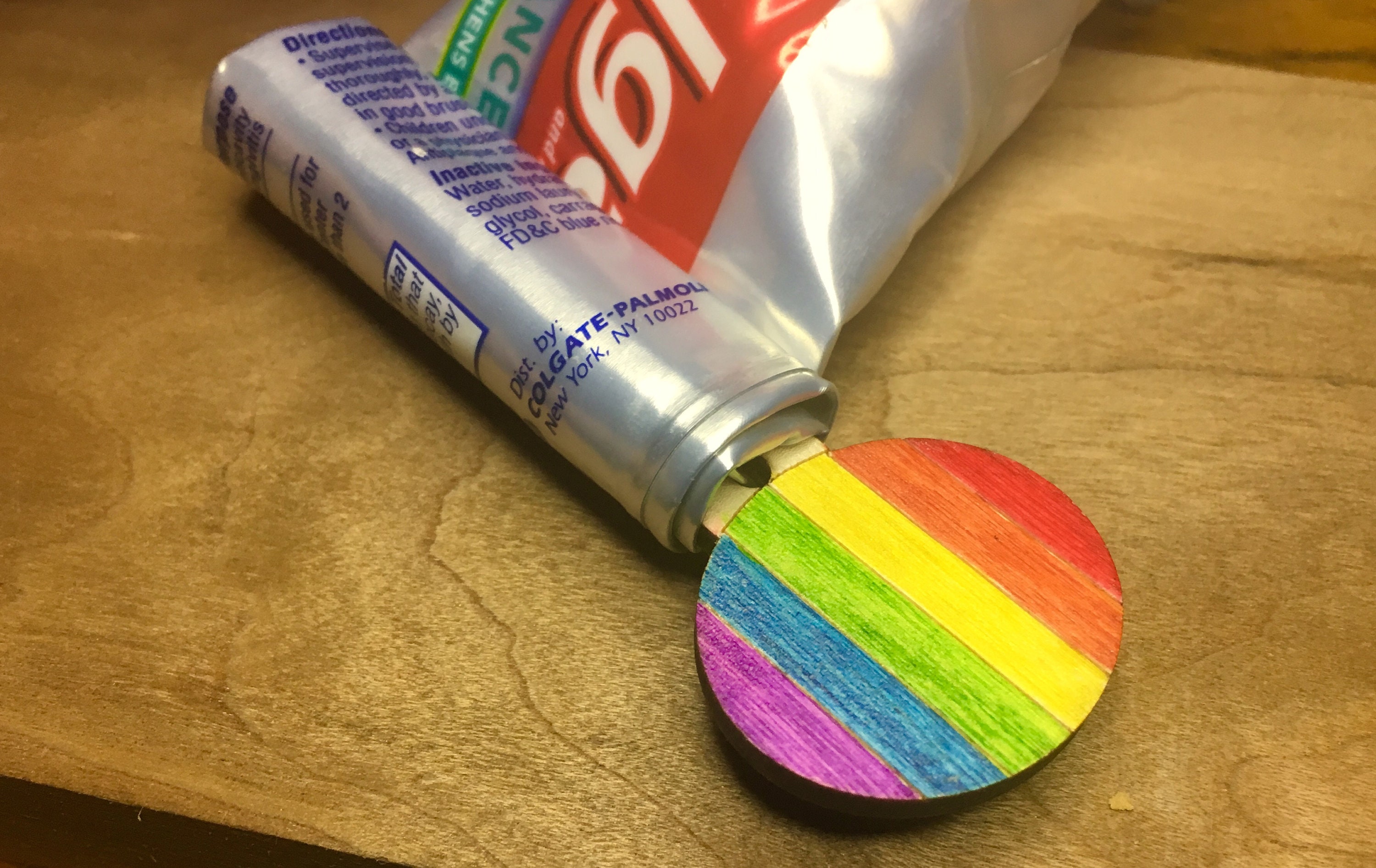 Pride Toothpaste Key Etsy
