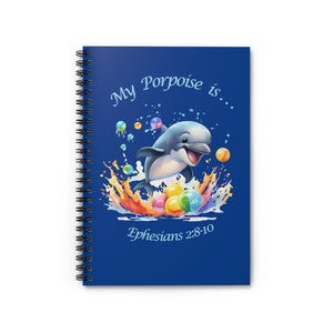 My Purpoise is... Spiral Notebook - Ruled Line