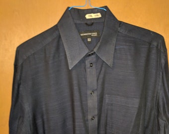Kenneth Cole Reaction Mens Plaid Dress Shirt. 17.5 - Etsy Kenneth Cole Reaction Mens Plaid Dress Shirt. 17.5 - Etsy