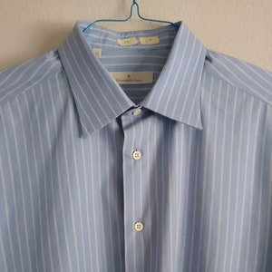 Ermenegildo Zegna French Cuff Shirt Size 17-43