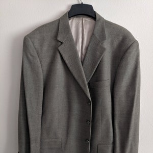 vintage Tallia Uomo 3 Boutons Veste de Sport S 50R