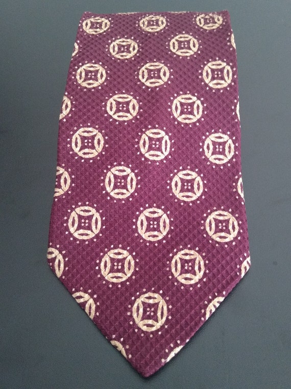 Vintage Giorgio Armani Cravatte Tie (Red) 58" X 3 