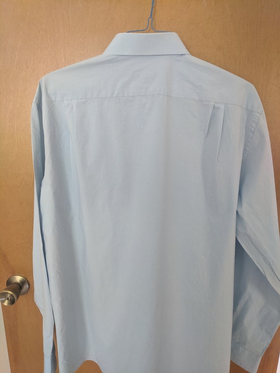 Hugo Boss Dress Shirt S 17 1/2 44 Blue - image 3
