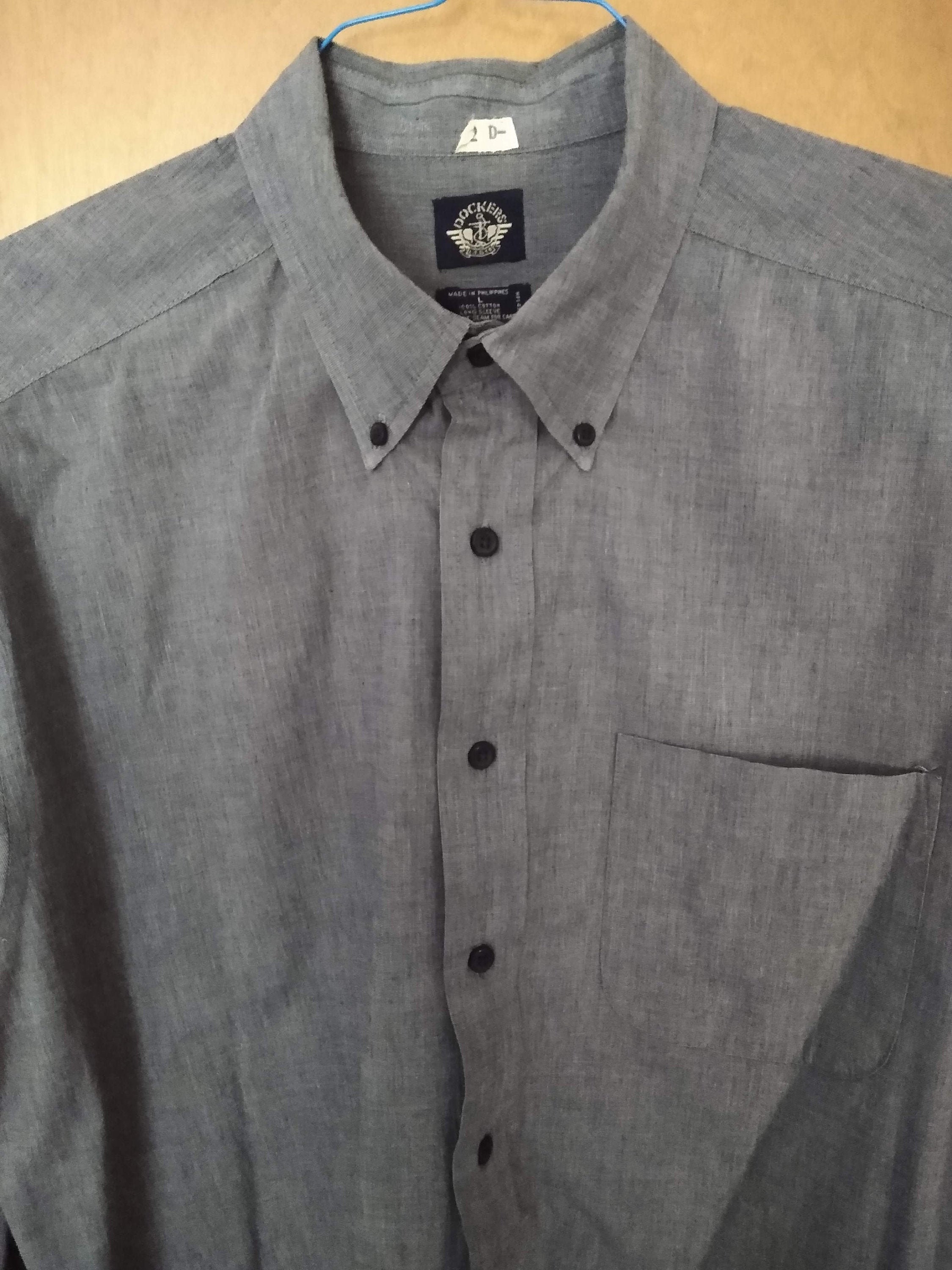 docker dress shirts Dockers Essential Button-Up Shirt - Classic Fit - Men's