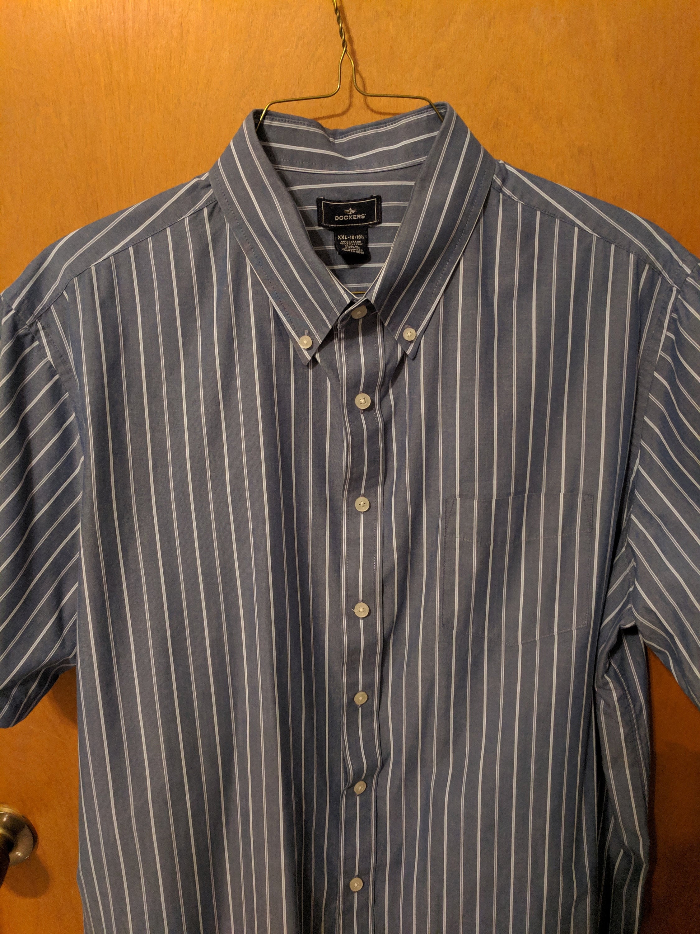 Dockers Men's Button up Short Sleeve Casual Shirt XXL - Etsy UK